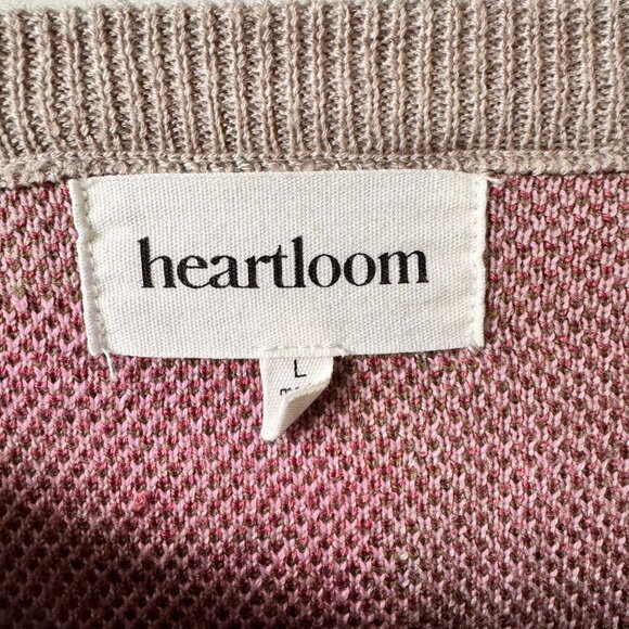 Anthropologie Heartloom Charla Rose Floral Cardigan Sweater - Picture 5 of 9